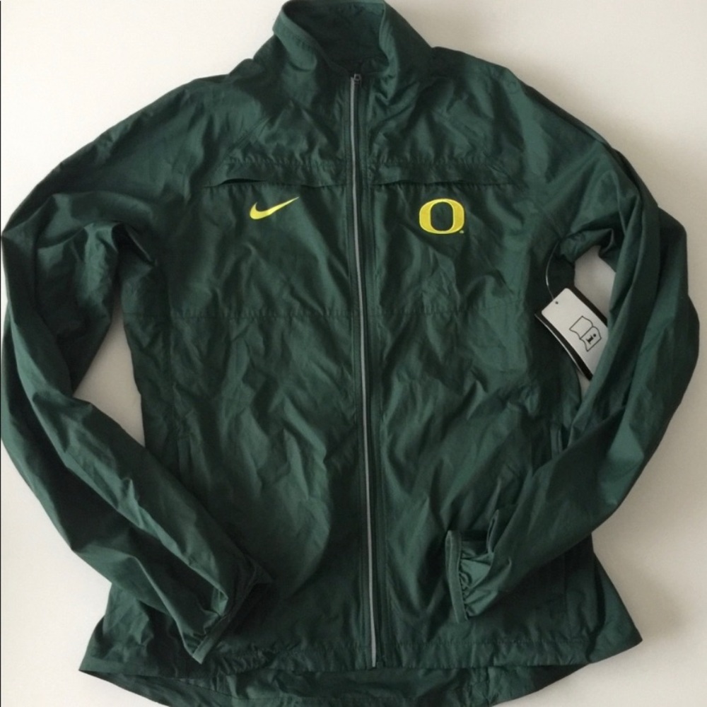 New Women’s Nike Oregon Ducks Windbreaker Medium